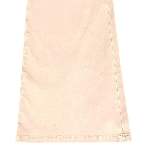 Jag jeans beige boot leg stretch cotton casual pants embroidery pockets size 12 - Picture 3 of 8